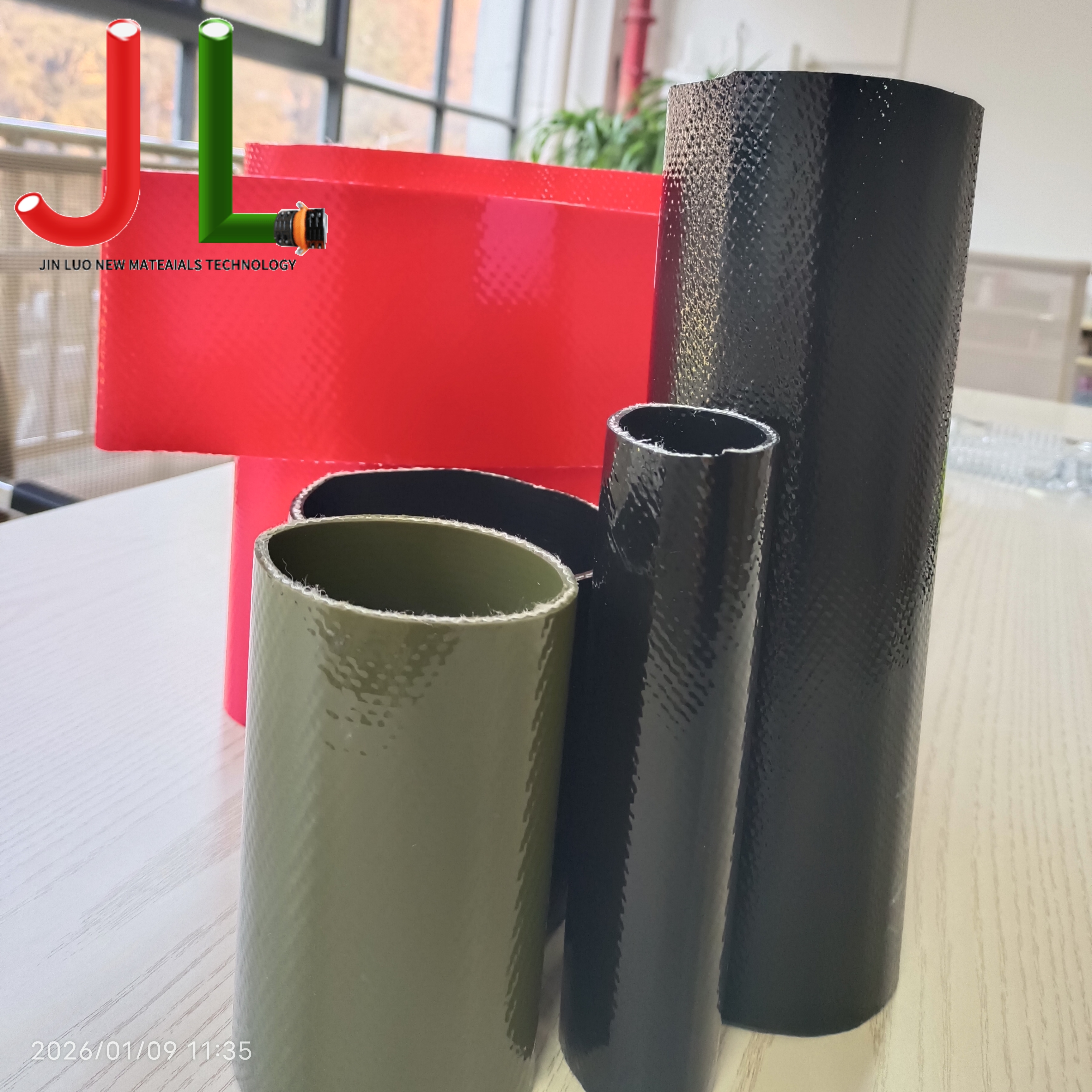 Flexible tube lay-flat hose Flexible tube lay-flat hose