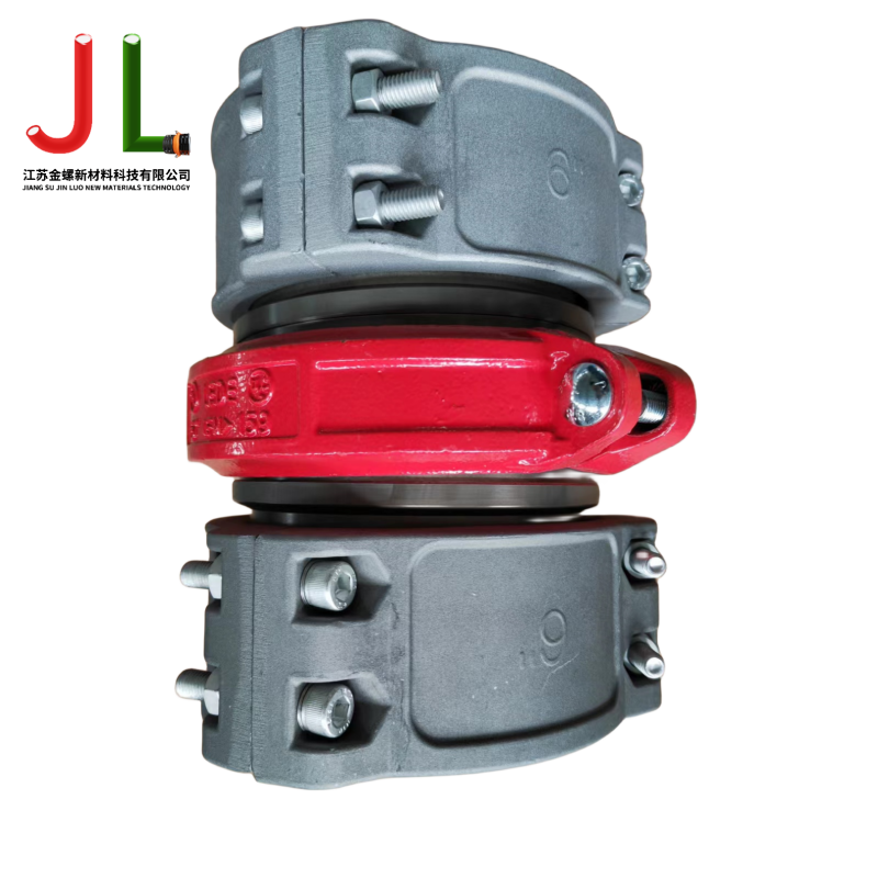 Groove-Fit Couplings for Layflat Hose