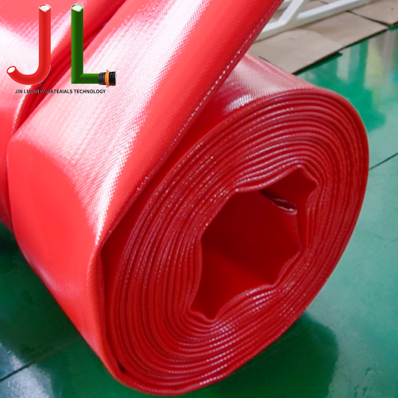 collapsible polyurethane hoses for fuel discharge