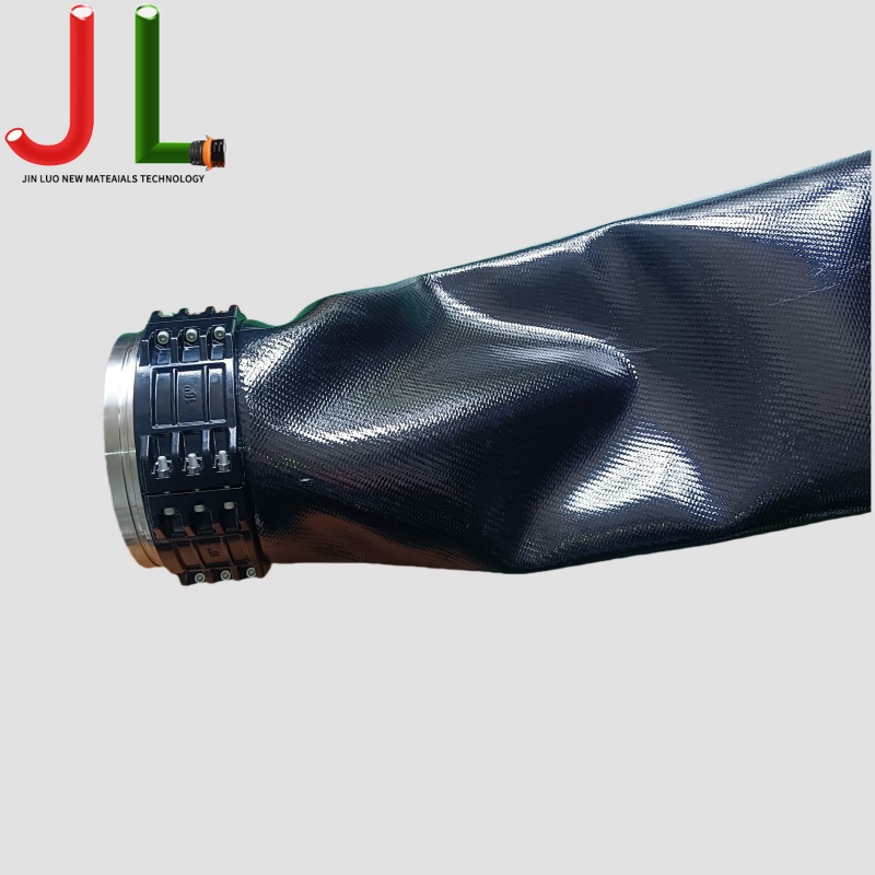 JINLUO DN300 Thermoplastic Polyurethane (TPU) Flat Hose for Fracking & Water Supply