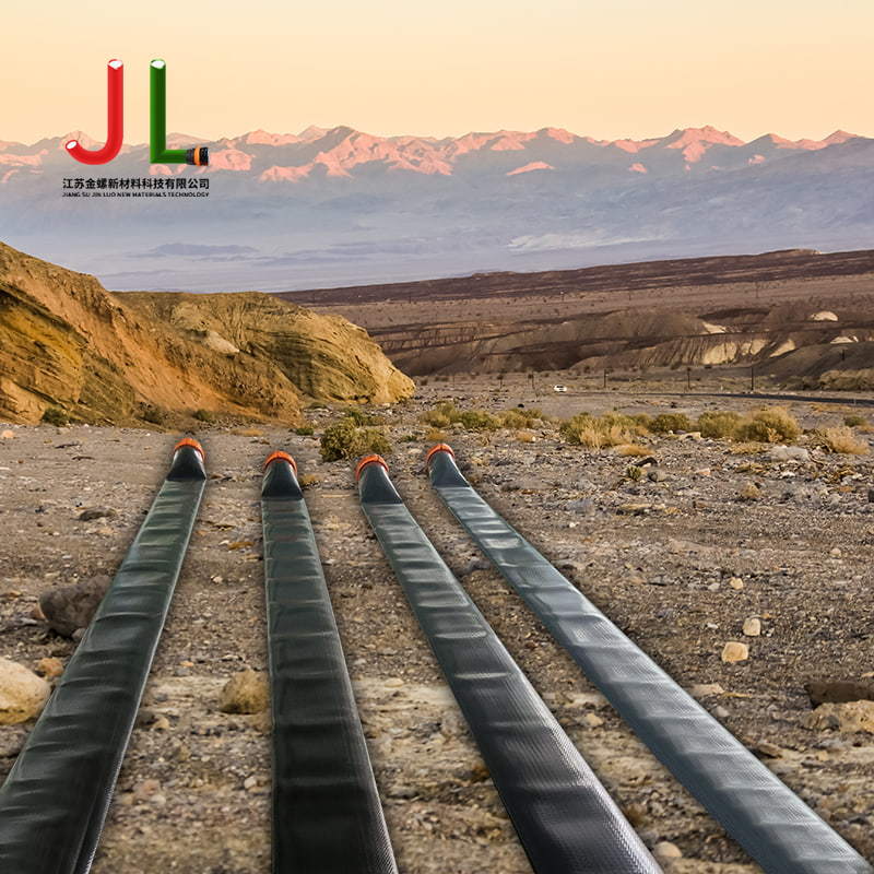 Jinluo Hose Polyurethane Fracturing Water Supply Hose – High-Performance Oilfield Water Transfer Hose