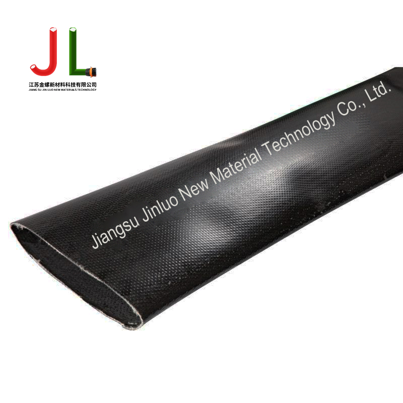 Jinluo Double-Layer Polyurethane Flat Discharge Hose - Oil-Resistant, Abrasion-Resistant