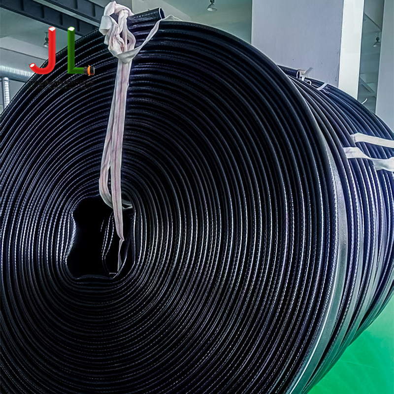 Jinluo Heavy-Duty Polyurethane Pressure Hose - Flexible Reinforced TPU Flat Tubing