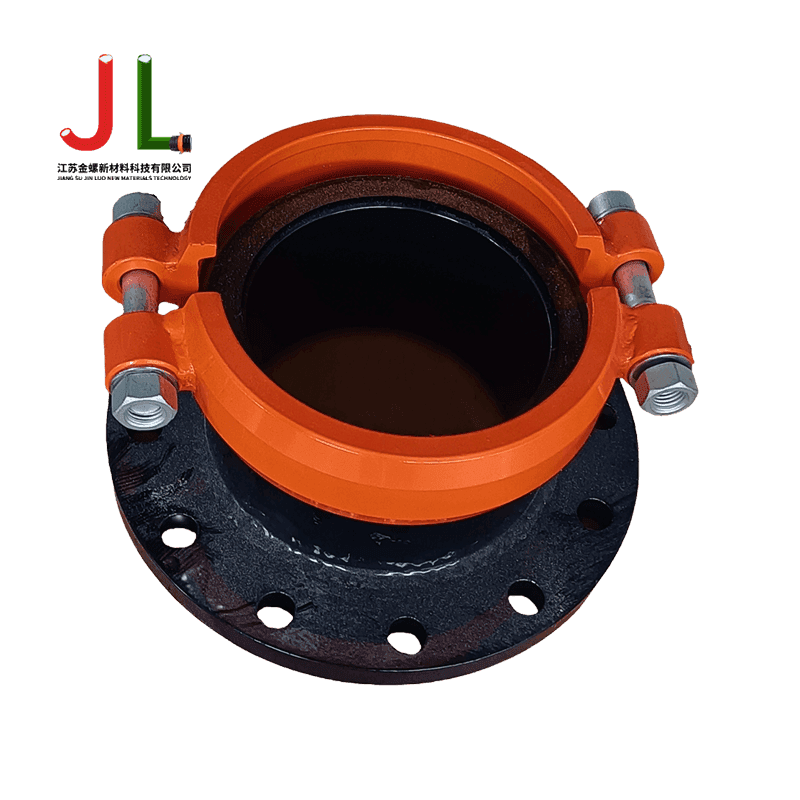 Flange Adapter For Large Diameter Hose Connections 